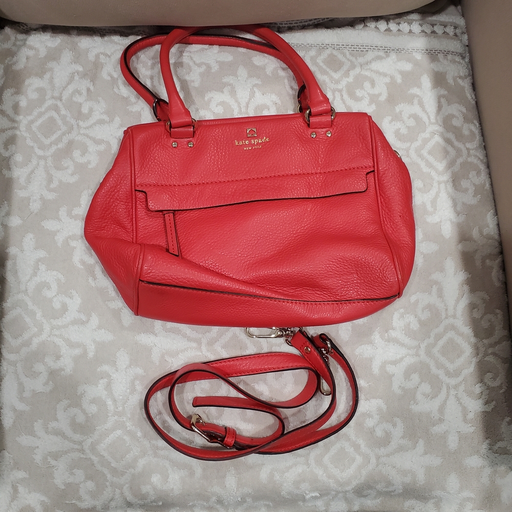 Kate Spade Vibrant Red Satchel